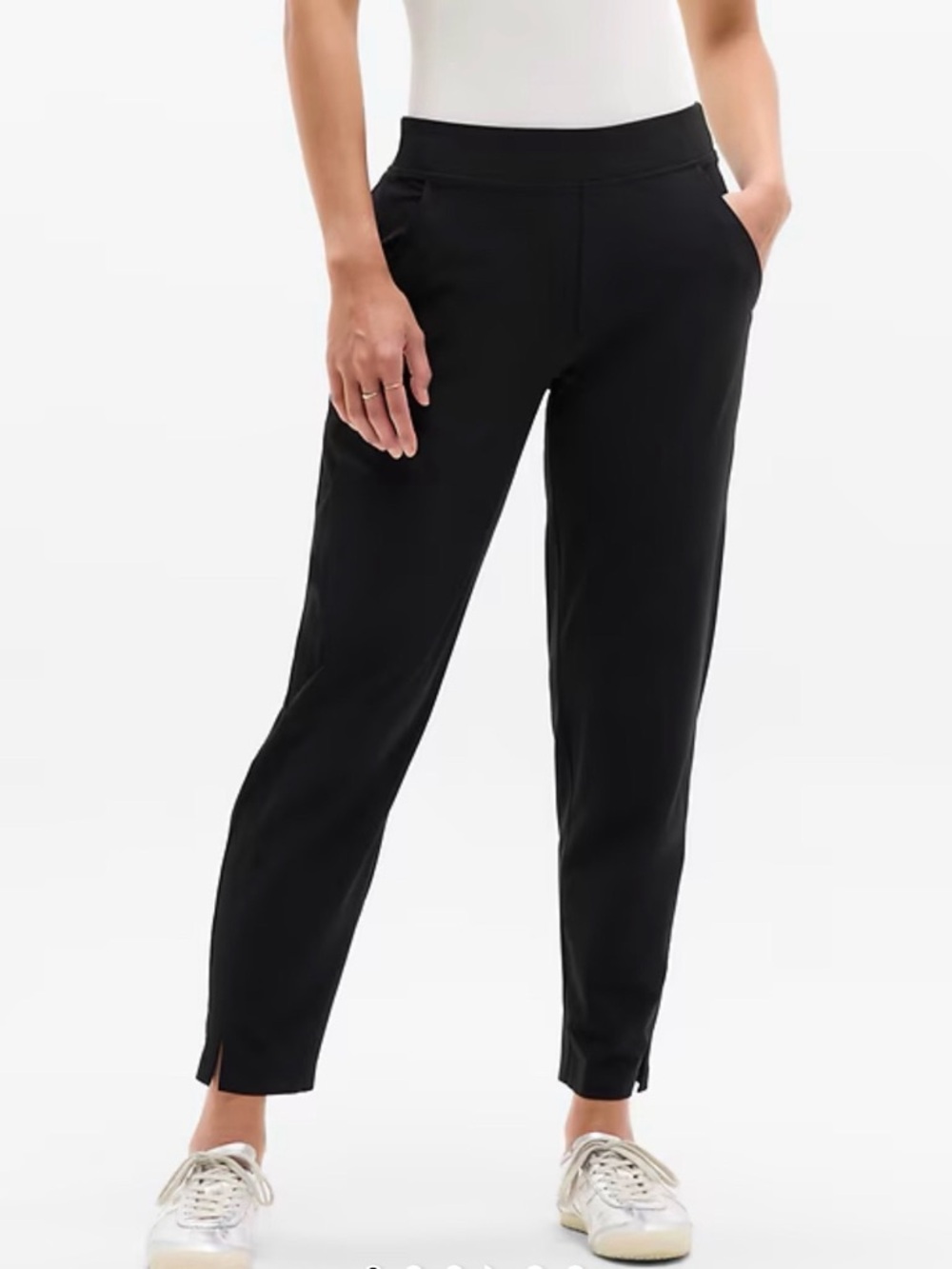 Athleta Brooklyn Ankle Pants in Black Size 2